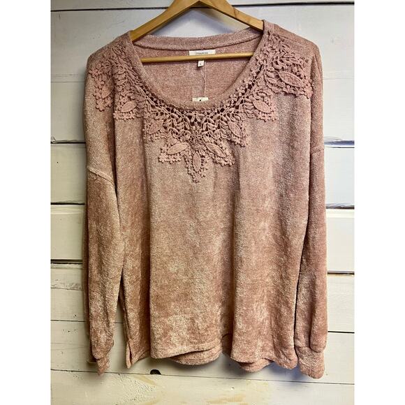 Maurice’s Pink Sweater Size Large. - Picture 1 of 5